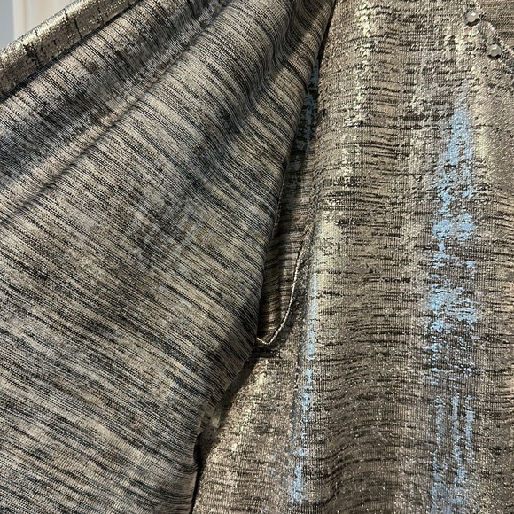 Ruby Rd. Silver Metallic Blouse - Picture 7 of 10